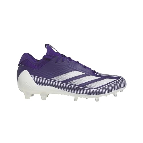 adidas Mens Adizero Electric.1 Football Sneakers Shoes - Purple - Size 13.5 M