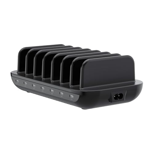 Estación de carga para solucionar la falta de enchufes con 7 puertos USB-C y Pd 3.0
