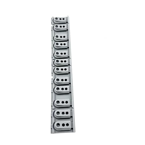 1 pezzo di gomma include 12 tasti, for l'uso di una macchina sono necessari 88 tasti, 8 pezzi.