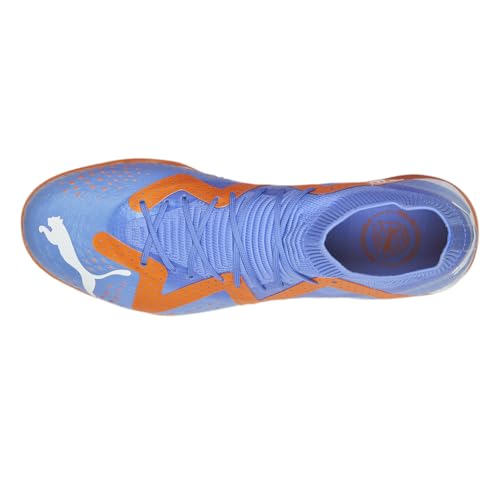 PUMA Mens Future Match Indoor Soccer Cleats - Blue, Orange4