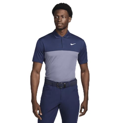 Polo de golf Nike Dri-Fit Victory bleu marine vetement homme S