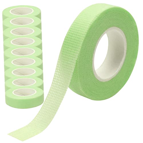 HAPINARY Eyelash Extension Tape Set 10 Rolls 9m/roll Non-woven Fabric Lash Tape Lash Accessories for Diy