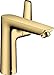 Produktbild hansgrohe Wasserhahn Talis E (wassersparende Armatur mit Auslauf Höhe 150mm und Zugstangen-Ablaufgarnitur) Polished Gold Optik