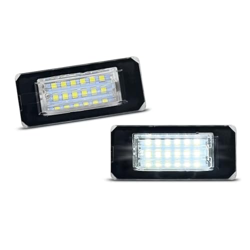 Luz trasera placa matrícula Mini Cooper R56 R57 R58 R59 plafón LED blanco de recambio