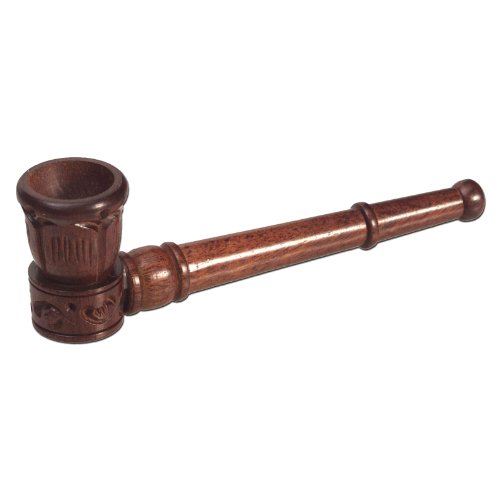 Black Leaf Speckstein Pfeife Mit Shishamholz - 92mm Natürliche Rauchpfeife