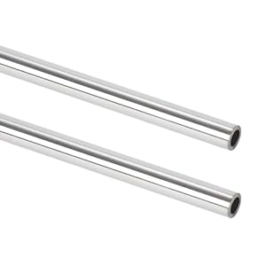 A-KARCK 1″ OD 304 Stainless Steel Tube, Round Straight Steel Pipe Metal Tubing 12″ Length 1.5mm Wall Thickness 2PCS