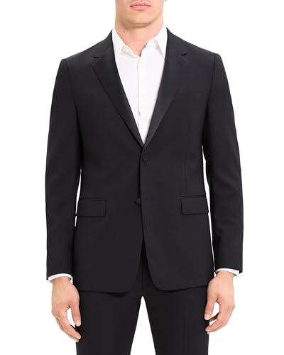 Theory Men's Chambers Tuxedo Blazer, Black, 36 at Amazon Men's