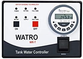 WATRO's Fully Automatic Water Tank Level Controller with 1 Years Warranty, Magnetic Sensors and DRY RUN PROTECTION feature. Best for Motor Pump, Corporation water supply with Complete Installation Kit.