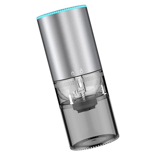 Uqezagpa USB Rechargeable Coffee Grinder Electric Coffee Grinder Ceramic Grinding Cores Home Bean Pulverizer