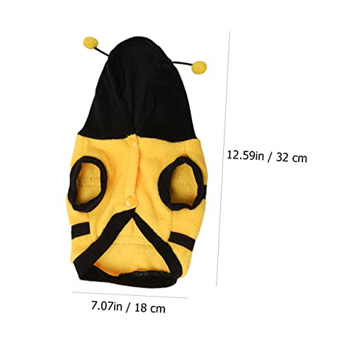 Disfraz de abeja para perro pequeño Toyvian miniatura 2