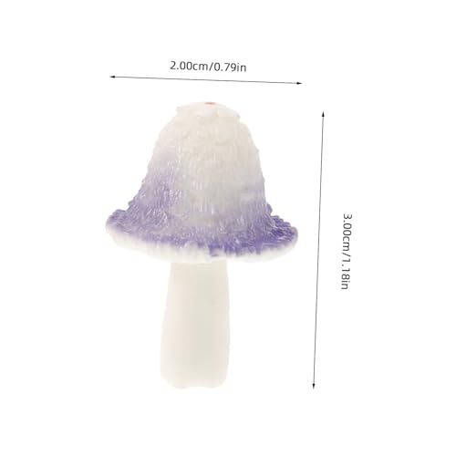 GANAZONO 4 piezas Tapones de Válvula para Neumáticos de Bicicleta Diseño de Hongo Tapones Decorativos para Válvulas de Neumáticos miniatura 2