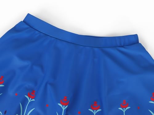 Image of WonderBabe Toddler Girls 2 Piece Tankini Bathing Suits Princess Summer Rash Guard Swimwear