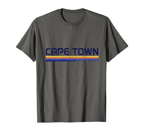Cape Town South Africa Vintage Retro Souvenir T-Shirt