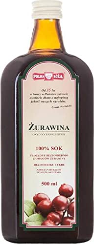Jugo de arándano 100% sin azúcar 500 ml Polska Roża