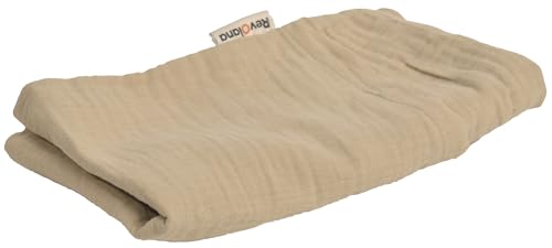 Bouillotte sèche en graines de lin bio 52x27cm d'exception en gaze de coton