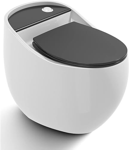 Inodoro inteligente de una sola pieza con bidé, diseño moderno de cerámica para baños del hogar y hotel