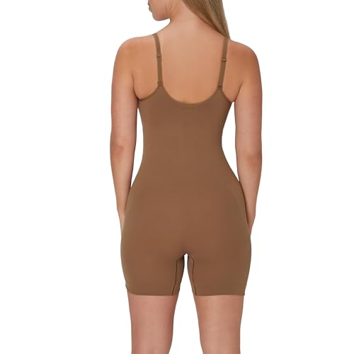 Maidenform Womens Seamless Shapewear, Tummy Control Mid-thigh Bodysuit, Slimmer Short Body Suit2