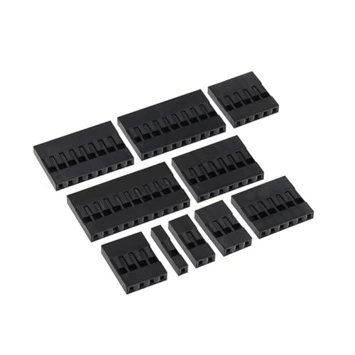 Carcasa de plástico de 2,54 mm elimina cables sueltos conector único 4P 2