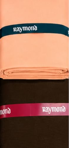 Image of Raymond Fabrics Men's Unstitched Shirt and Pant Fabric Combo | Premium Poly Viscose Dress Material | Formal & Casual Wear | Custom Tailoring Fabric Set