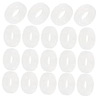 Balacoo 10Pares Anéis Antiderrapantes de Silicone para Óculos Semi e Estabilidade para Óculos de Sol Leitura