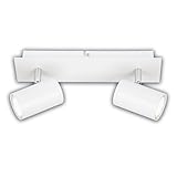 lumiere led enfant Conception flexible de l'éclairage: les têtes pivotantes et inclinables de la lampe pour chambre d'enfant permettent un éclairage flexible et ciblé, parfait pour mettre en évidence des zones spécifiques