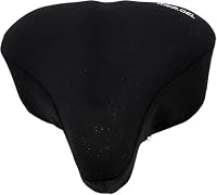 FISCHER Satteldecke Touren-Sattel Gel, Sattelüberzug, Gelsattelbezug, schwarz