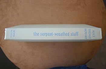 Hardcover Serpent Wreathed Staff Weathered Book
