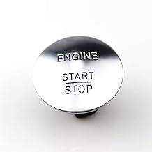 Engine Start Stop Button Switch for Mercedes Benz B, C, CL, CLA, CLS, E, GL, GLA, GLC, GLE, GLK, GLS, ML, R, S, SL, SLC, SLK Series 2215450714 CL550 GLK350 E350 S550 B180 C180 C200 E200