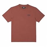 Barbour International Camiseta con logotipo pequeño, Henna quemada, XL