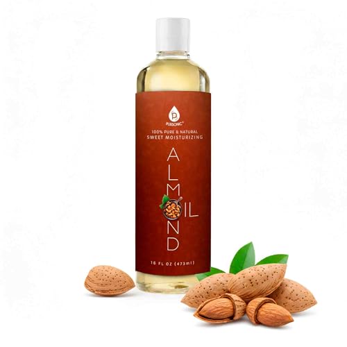Pursonic 100% Natural Sweet Almond oil- for Aromatherapy, Essential oils,