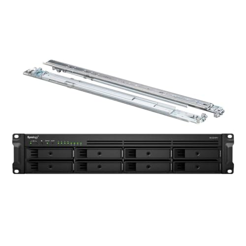 Synology RackStation RS1221RP+ NAS Server with Ryzen 2.2GHz CPU, 32GB Memory, 160TB HDD Storage, 4 x...