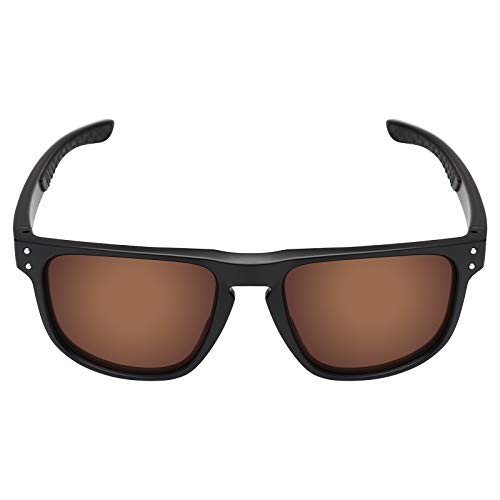 Image of Mryok Polarized Replacement Lenses for Oakley Holbrook R OO9377 55mm Sunglasses, HD Polarized, UV Protection, Impact Resistant & Perfectly Fit - Bronze Brown