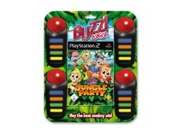 BUZZ! Junior: Jungle Party inkl. 4 Buzzer - [PS2]