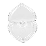 Générique Boîte d'emballage en forme de coeur vitrines de maquillage palette décor formule Cas cosmetic organizer caisson dressing outil crochets vide pot de maquillage vide comme