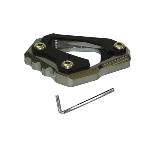 Plaque d'extension béquille pour moto FZ10 MT10 au design CNC haut de gamme