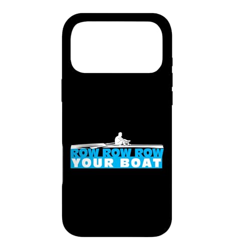 Row Row Your Boat Crew Team �}�b�`���O �{�[�g �{�[�g �I�[�� �X�}�z�P�[�X iPhone 17 Pro Max �p