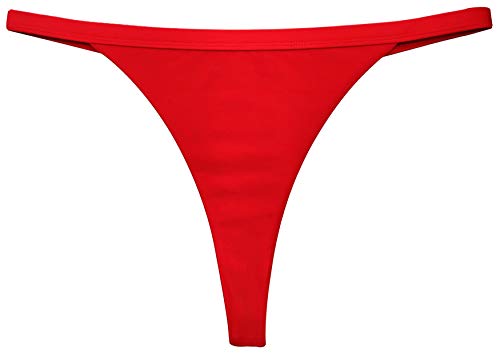 SHEKINI Mujer Fondos de Bikini Sexy Tangas Bañador de Color Liso Bañador...