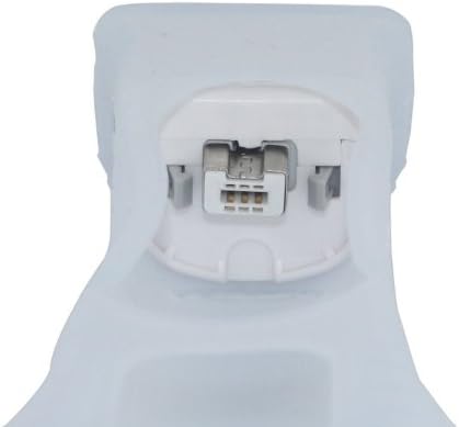 Silicone Soft Skin Case and Motion Plus Sensor for Nintendo Wii, Clear with White Sensor