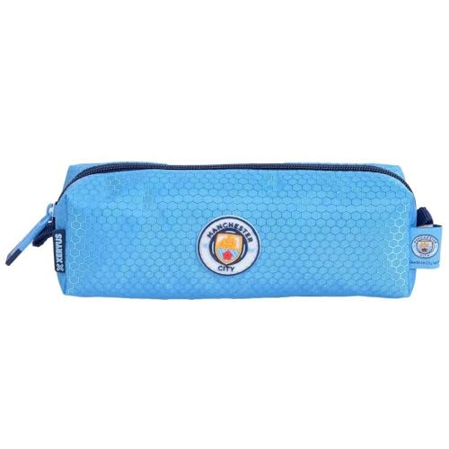 Estojo Manchester City Esportivo Simples Azul