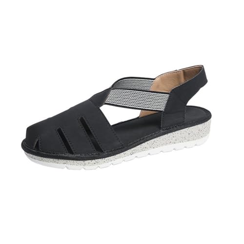 Sandalia trekking zapatos ortopédicas mujer con cuña cómoda para verano y deporte exterior