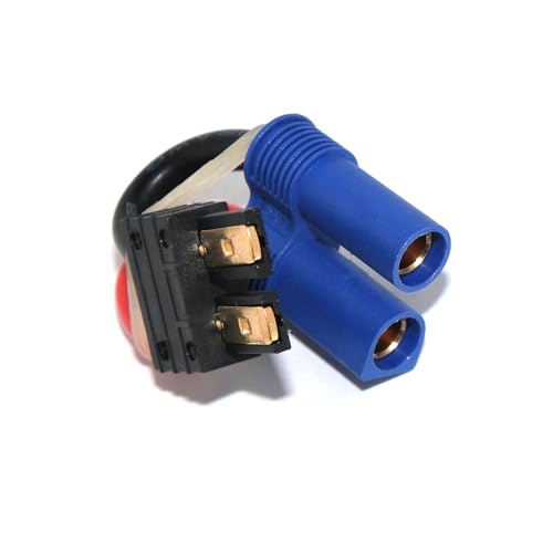 Adaptador High Current EC5 IC5 Hembra a Traxxas TRX Macho 12AWG miniatura 4