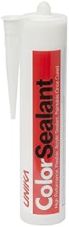 Unika ColorSealant CS4226-AZ Acrylic Gap Filler and Sealant, White, 0.57 kg