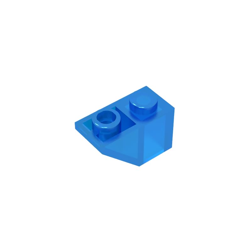 XYEIUGO 3665 Slope Brick 2x1 45° Reverse Sloped Brick, 50 PCS