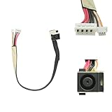 CONNECTEUR DC POWER JACK POUR HP PROBOOK 4310 / 4310S / 4311 / 4311S / 4410 / 4410S - 6017B0210001 - Broches : 3 + 4 Longueur du câble : 21 cm