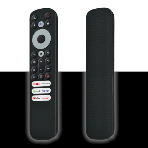 Housse RC902V silicone noir pour votre télécommande TCL lors des soirées TV