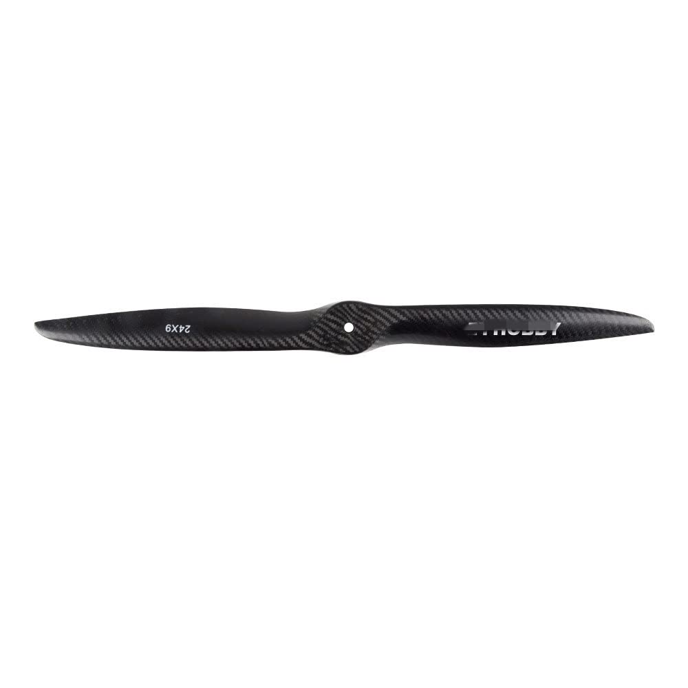 COMODO Part de reemplazo de Propeller de Fibra de Carbono para RC Fixed Wing Gas Plane Flight Repair Compatible con 19x8 19X10 20X8 22x10 23x9 23X9(19X10)