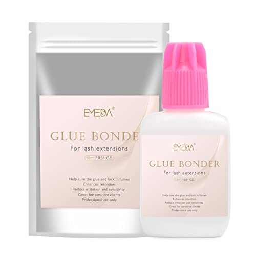 EMEDA Accelerator For Eyelash Extensions Lash Bonder For Eyelash Extensions Eyelash Sealer Adhesive Retention Sealant (15ml)