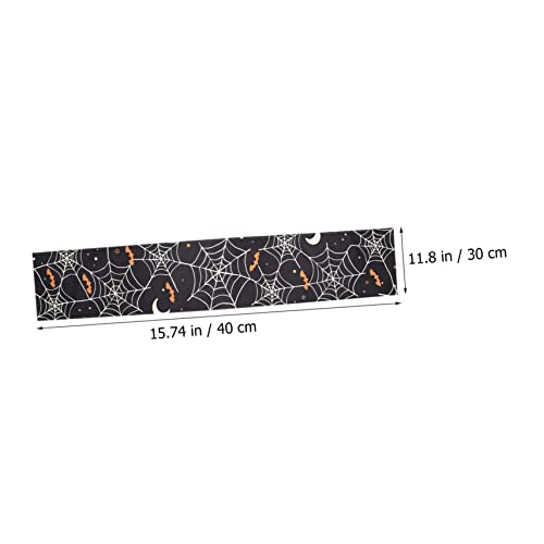 Nappes Halloween lavables Cabilock lot de 5 pour banquets - 3