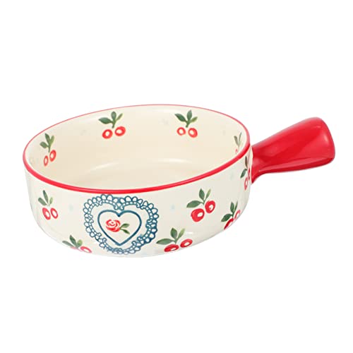 STOBAZA 1 Olla De Cereza Para Microondas Ensalada Casera Multifuncional Para Chile Rojo Gravey...