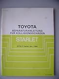 toyota starlet p9 kaufen  Toyota Reparaturanleitung Kollisionsschäden Starlet EP